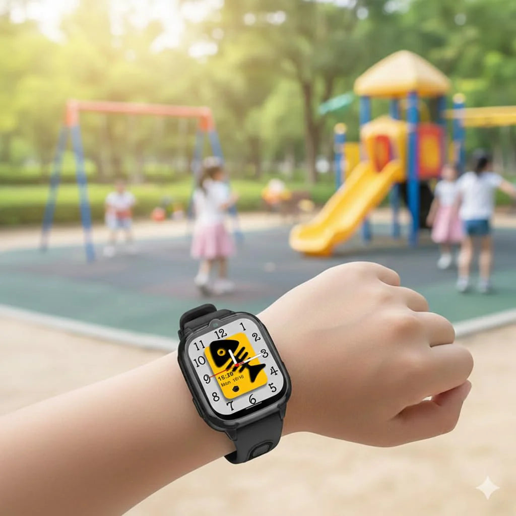 4G Kids Smartwatch D53 GPS Locator Tracker Video Call Smart Watch for Children Waterproof SOS Anti-Lost Watch Parent Control App